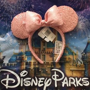 NWT Disney Parks Millennial Pink Ears